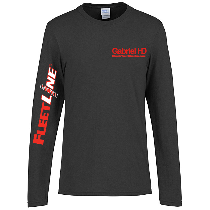FleetLine logo Tri-Blend Long Sleeve T-Shirt