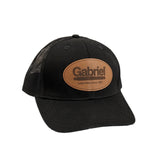 Gabriel Leather Patch  Mesh-back hat