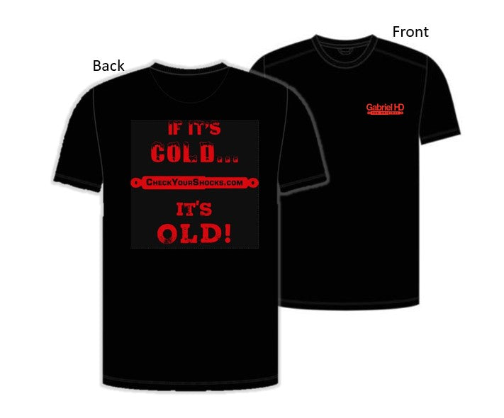 "If it's cold, it's old!" tri-blend T-shirt